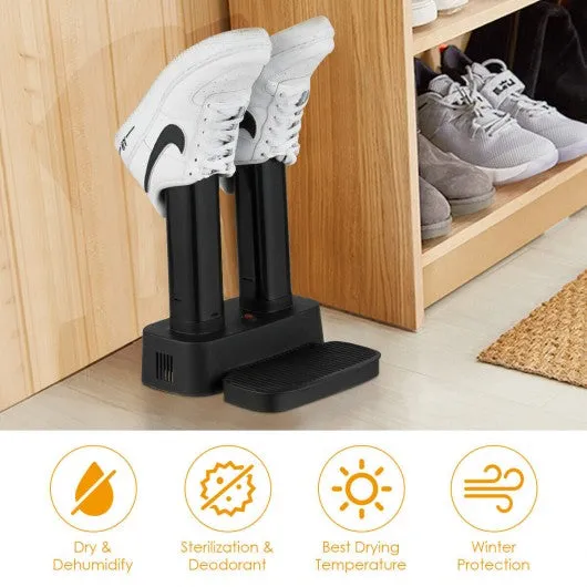 2-Shoe Portable Adjustable Electric Shoe Dryer