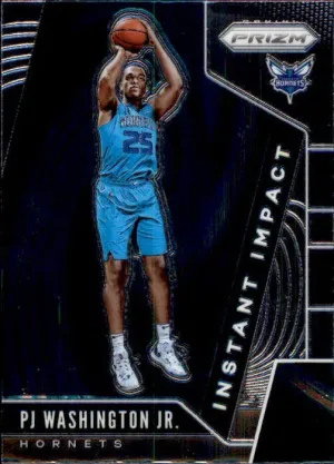 2019-20 Prizm Basketball Instant Impact PJ Washington Jr