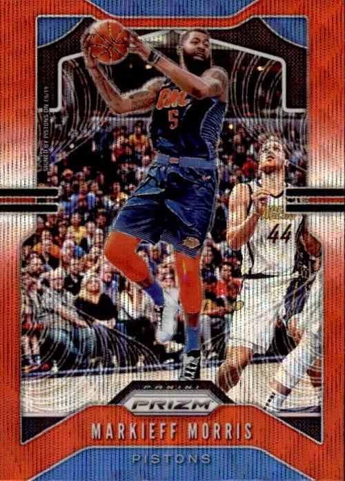 2019-20 Prizm Basketball Red Wave Refractor Markieff Morris