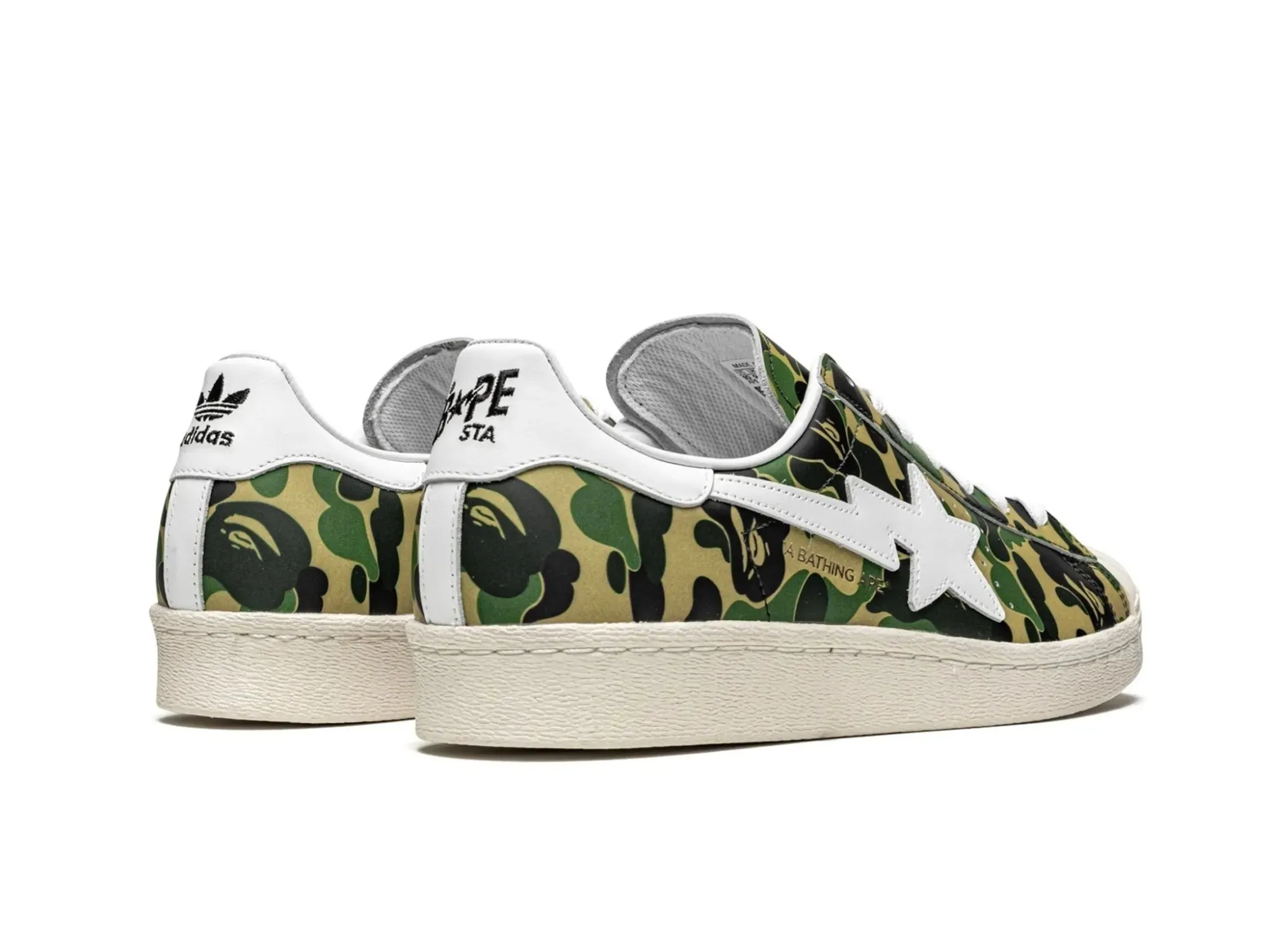 Adidas Superstar Bape ABC "Camo Green"