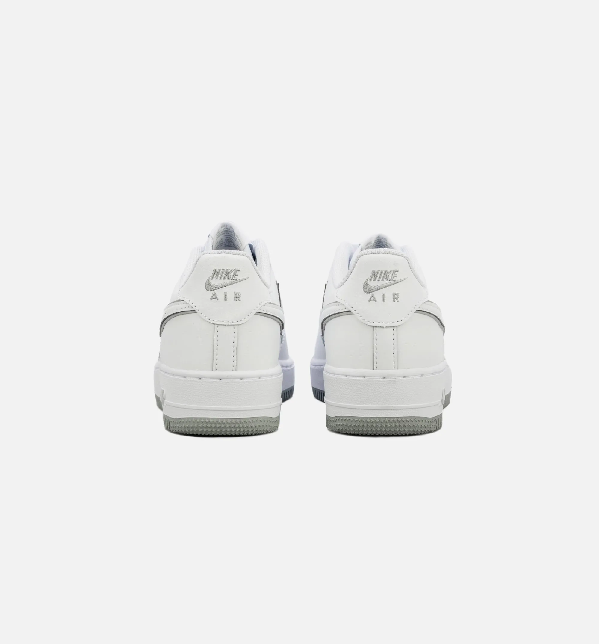 Air Force 1 Wolf Grey Grade School Lifestyle Shoe - White/Grey