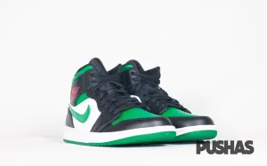 Air Jordan 1 Mid 'Green Toe' (New)