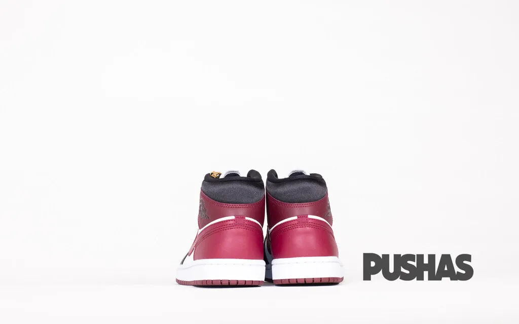 Air Jordan 1 Mid W SE 'Black Dark Beetroot'