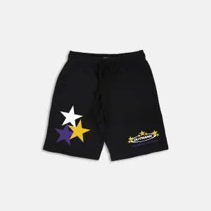 Among The Stars Embroidered and Printed Shorts