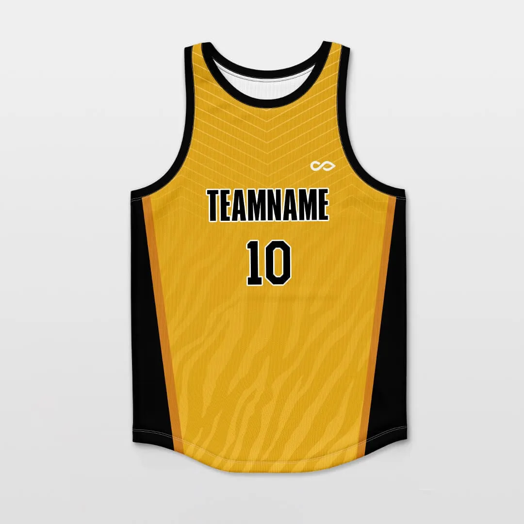 Animal Print - Customized Basketball Jersey Top Design