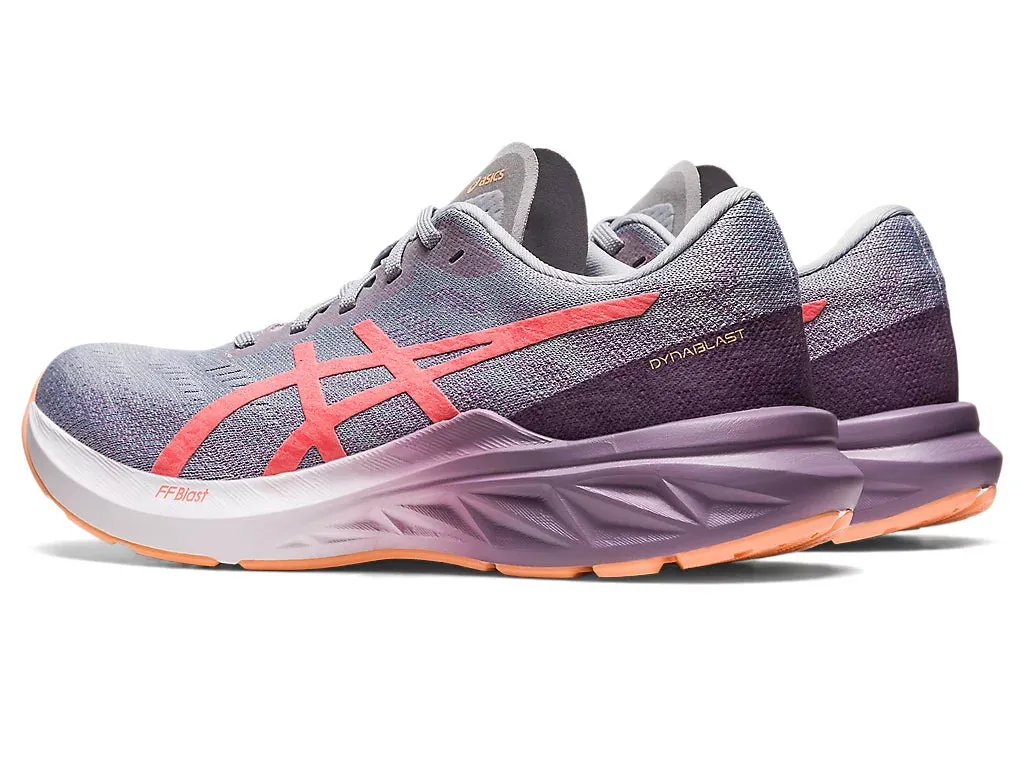 Asics Womens Dynablast 3 - Piedmont Grey/Papaya