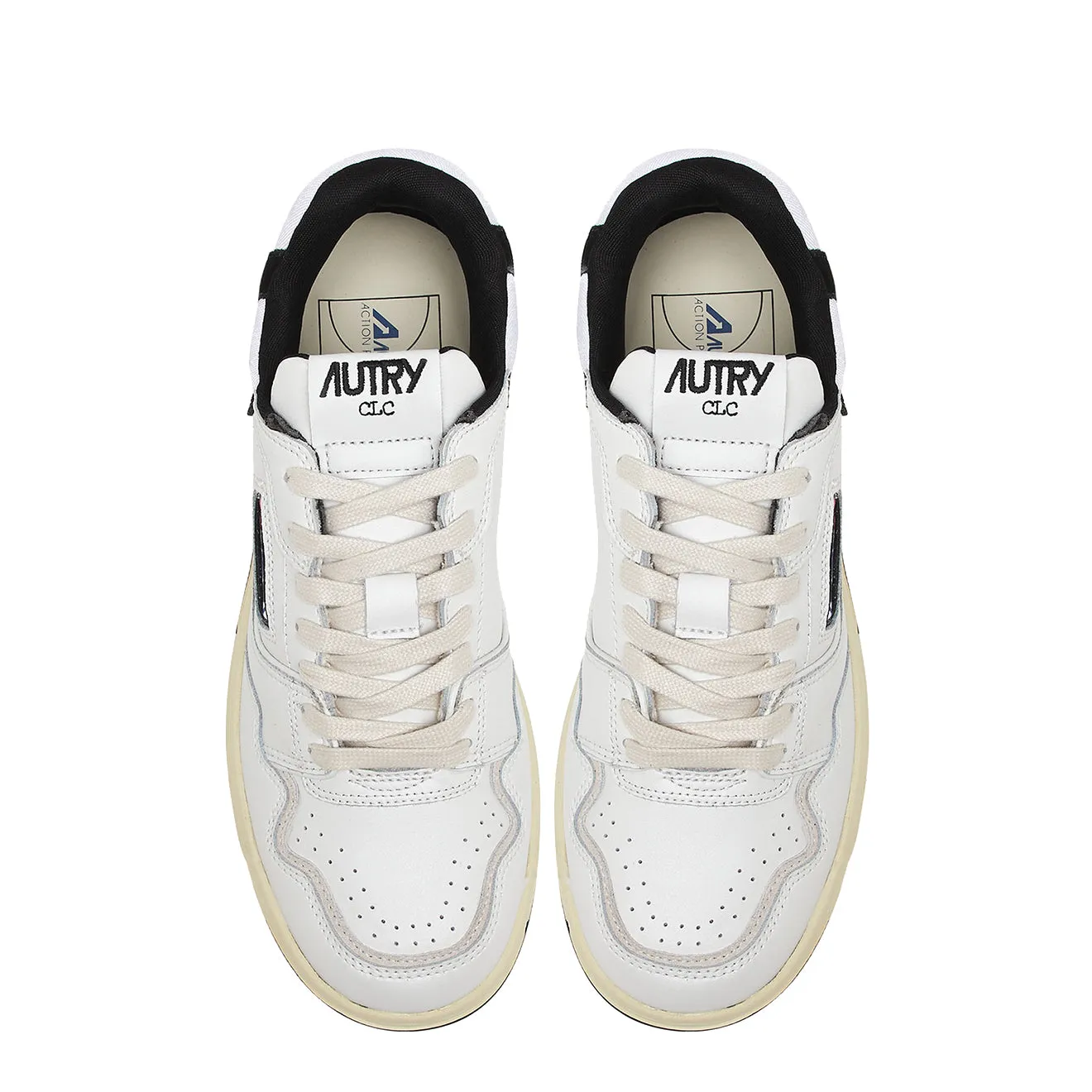 Autry CLC Low Multi / Matte White / Black