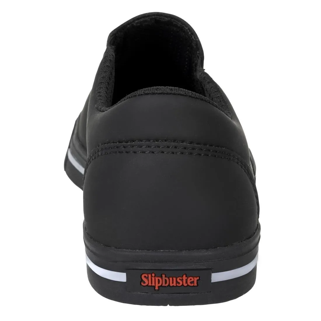 BA062-37 Slipbuster Recycled Microfibre Slip-on Shoe Matte Black 37