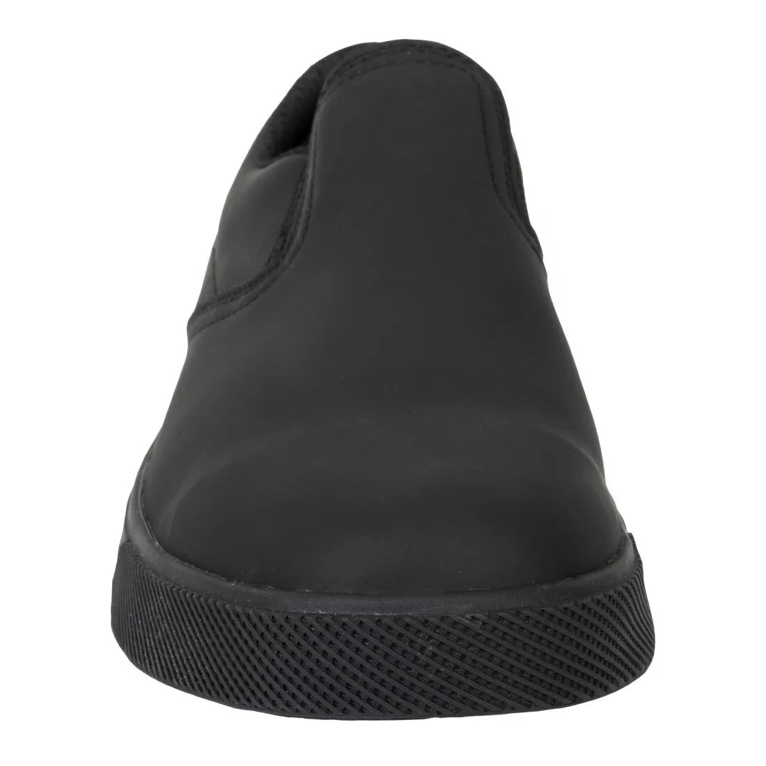 BA062-37 Slipbuster Recycled Microfibre Slip-on Shoe Matte Black 37