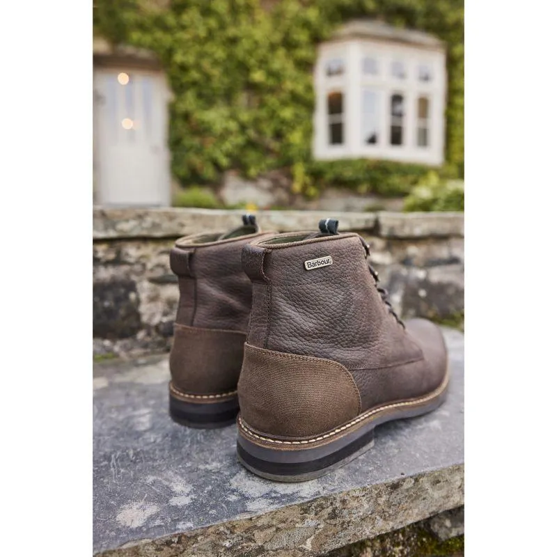 Barbour Deckham Mens Derby Boots - Mocha