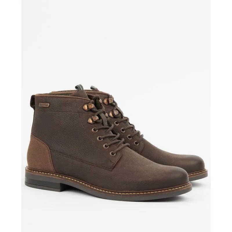 Barbour Deckham Mens Derby Boots - Mocha