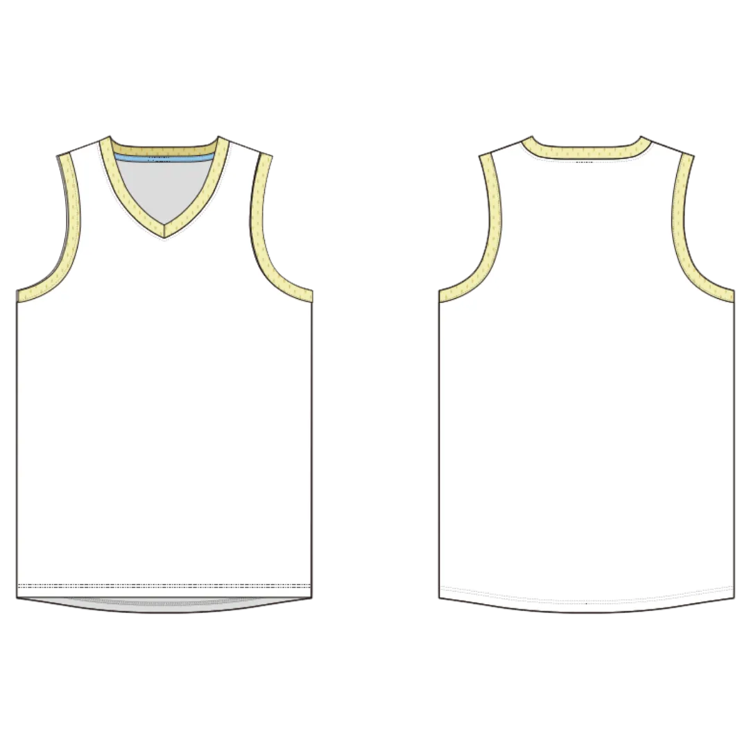 BASELINE V-NECK BASKETBALL JERSEY - MEN