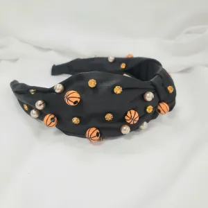 Basketball Beaded Headband