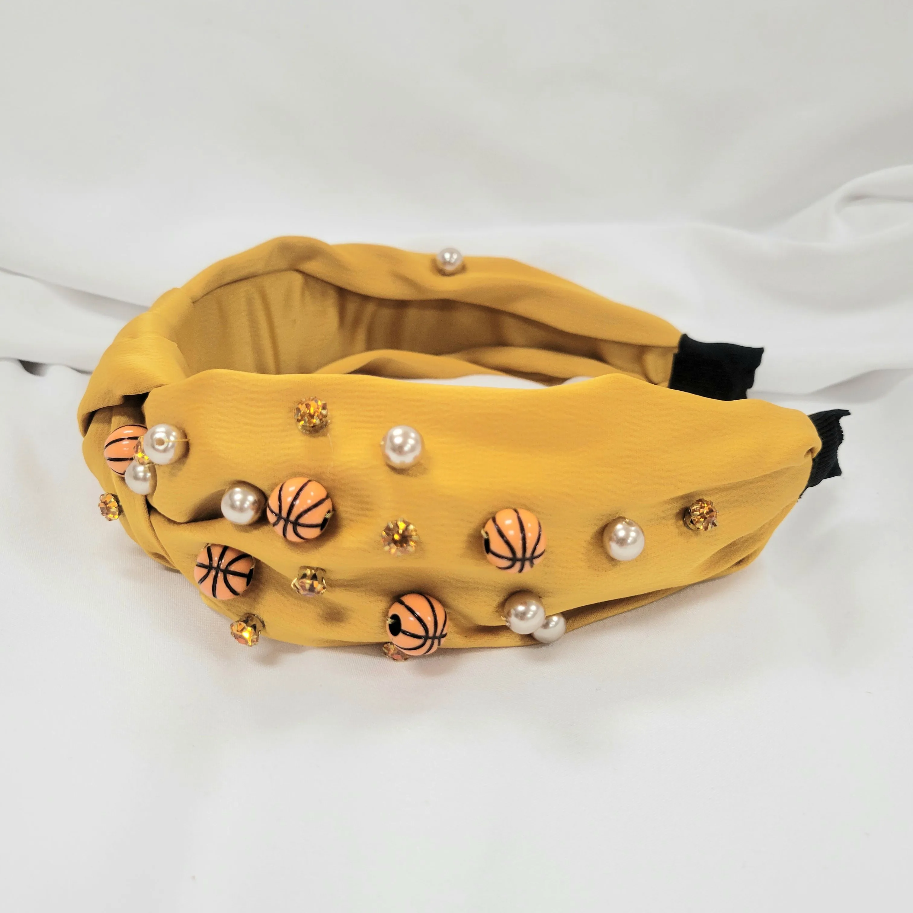 Basketball Beaded Headband