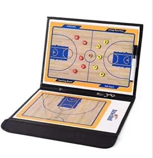 Basketball Coaching Board Clipboard Tactical Magnetic Board Kit with Dry Erase