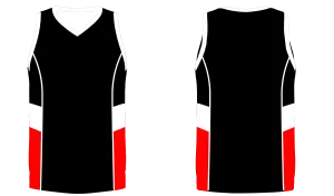 BASKETBALL DESIGNS - Singlet 002