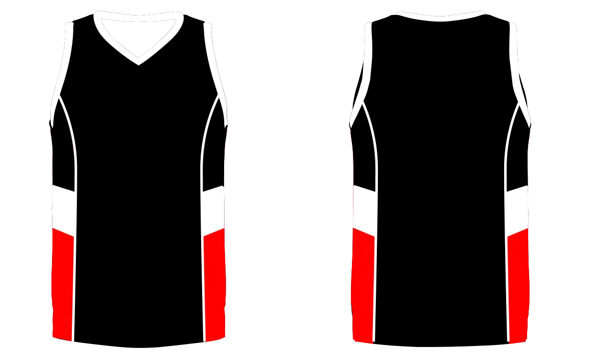 BASKETBALL DESIGNS - Singlet 002