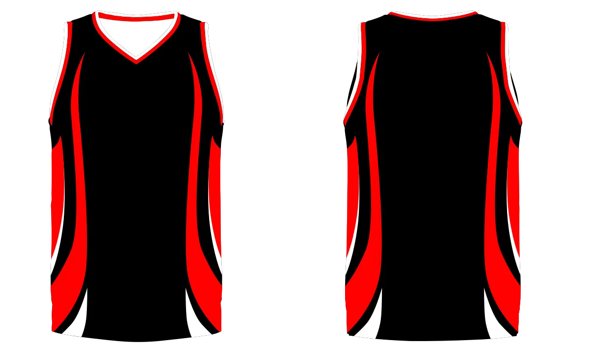 BASKETBALL DESIGNS - Singlet 005