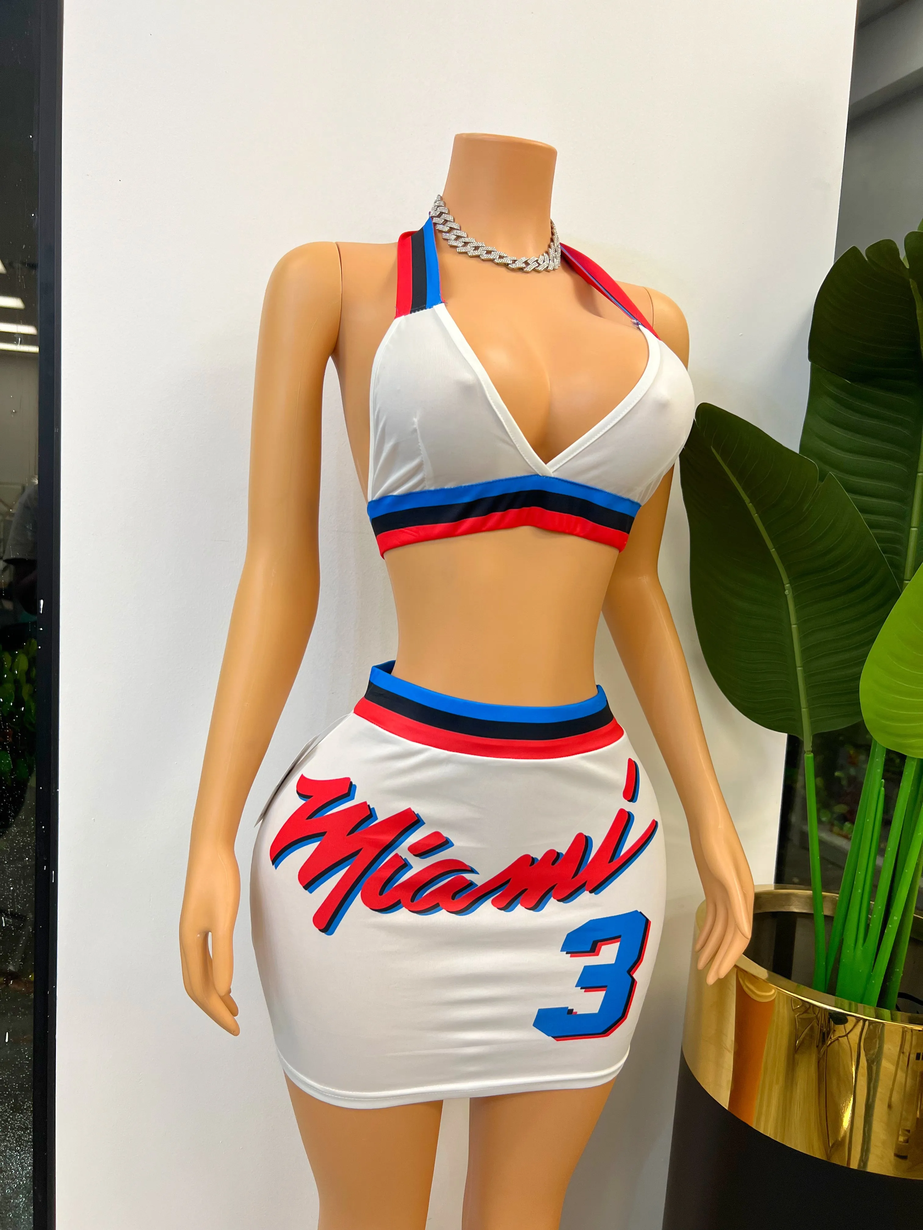 Basketball Jersey Skirt Set #5