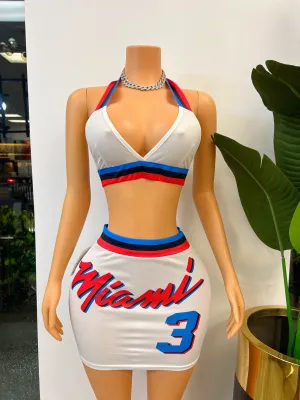 Basketball Jersey Skirt Set #5