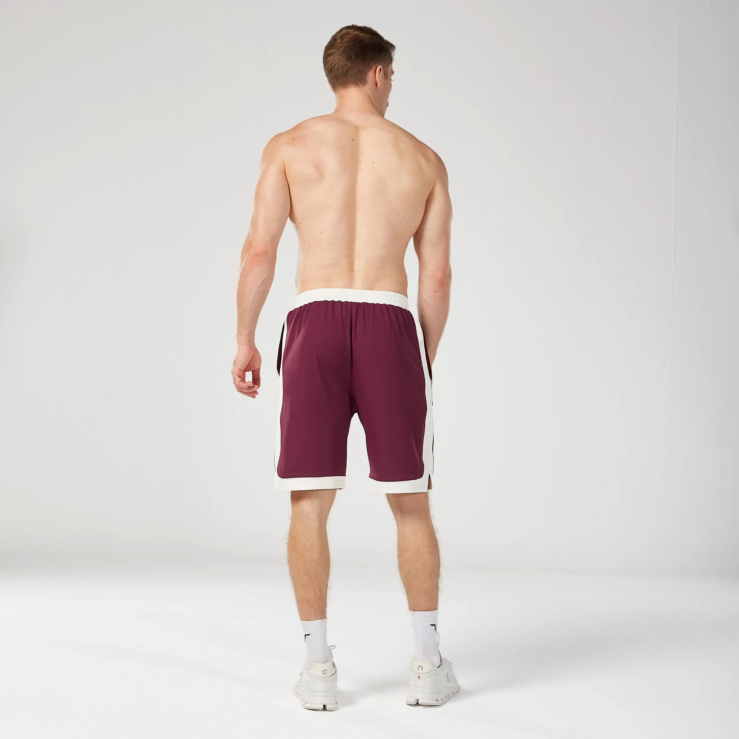 Basketball Shorts 9" - Burgundy