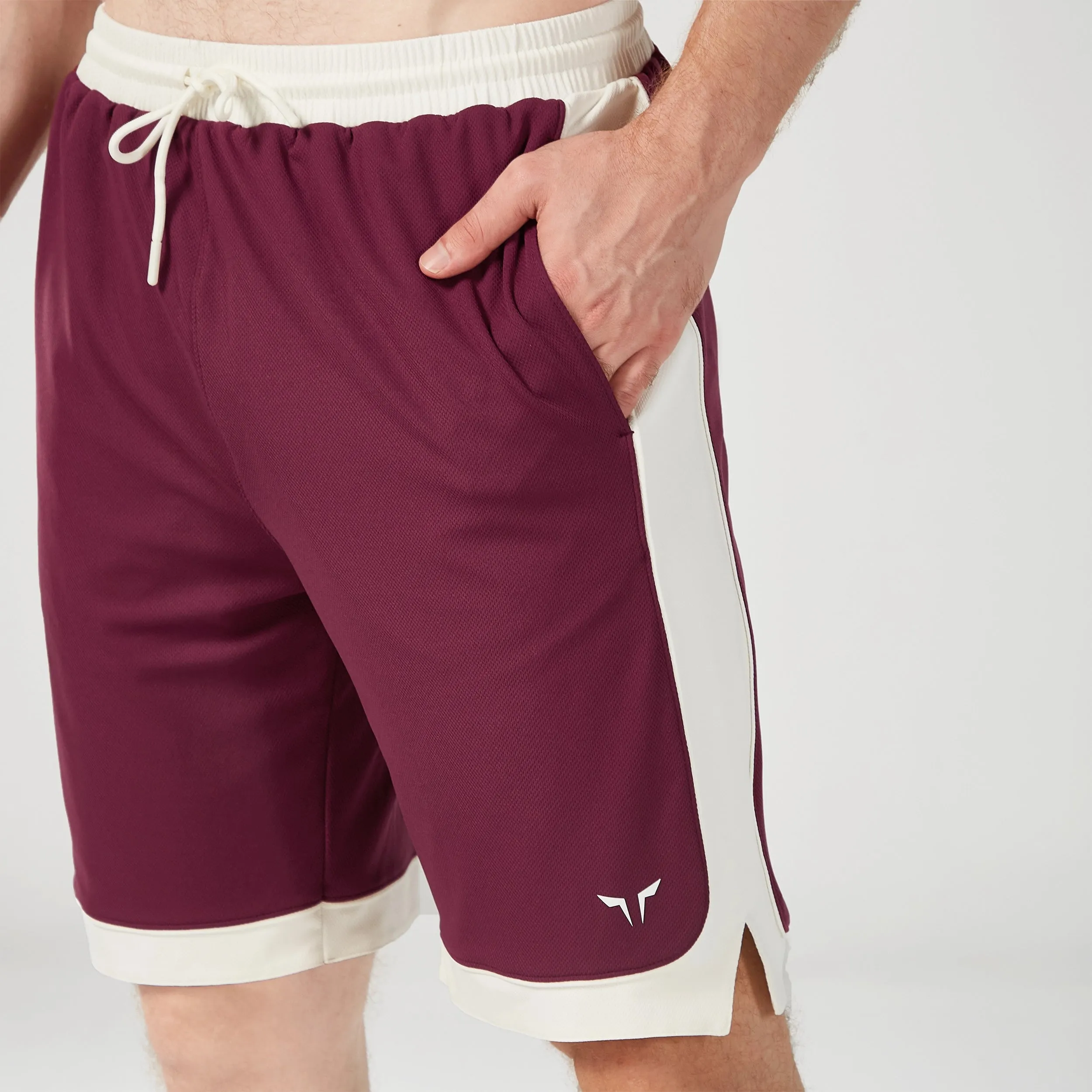 Basketball Shorts 9" - Burgundy