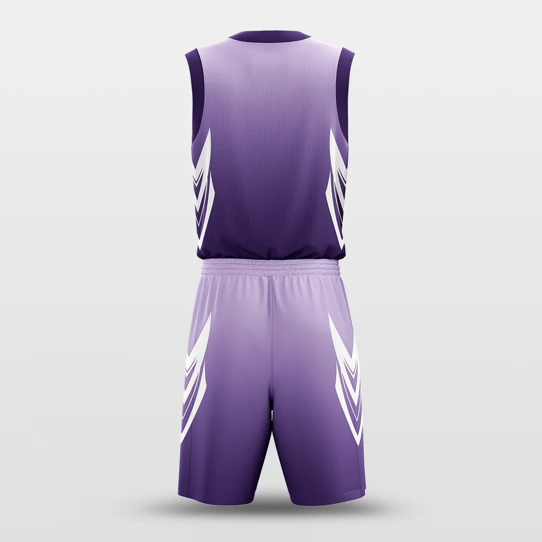 Bauhinia - Customized Kid's Sublimated Basketball Jersey Set