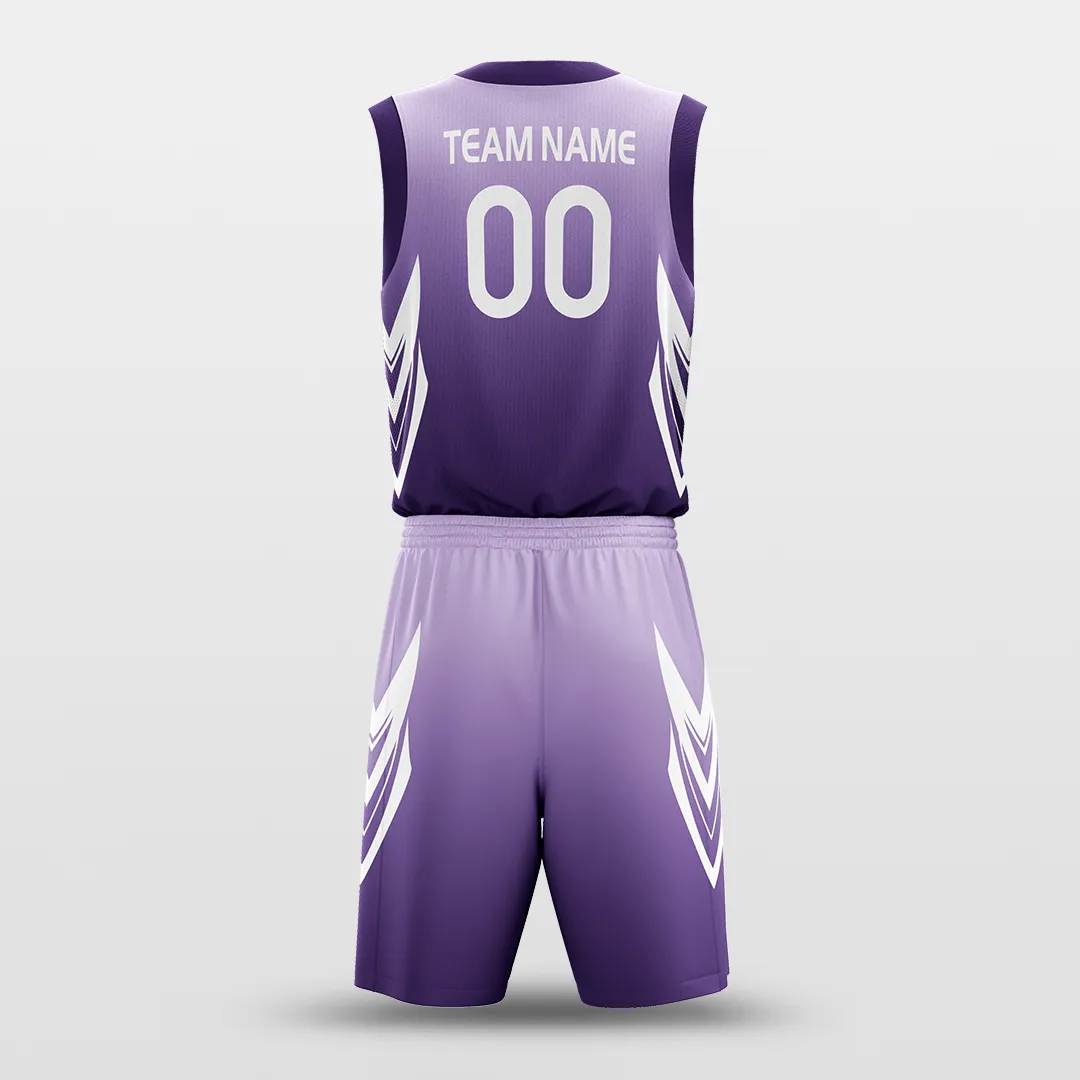 Bauhinia - Customized Kid's Sublimated Basketball Jersey Set