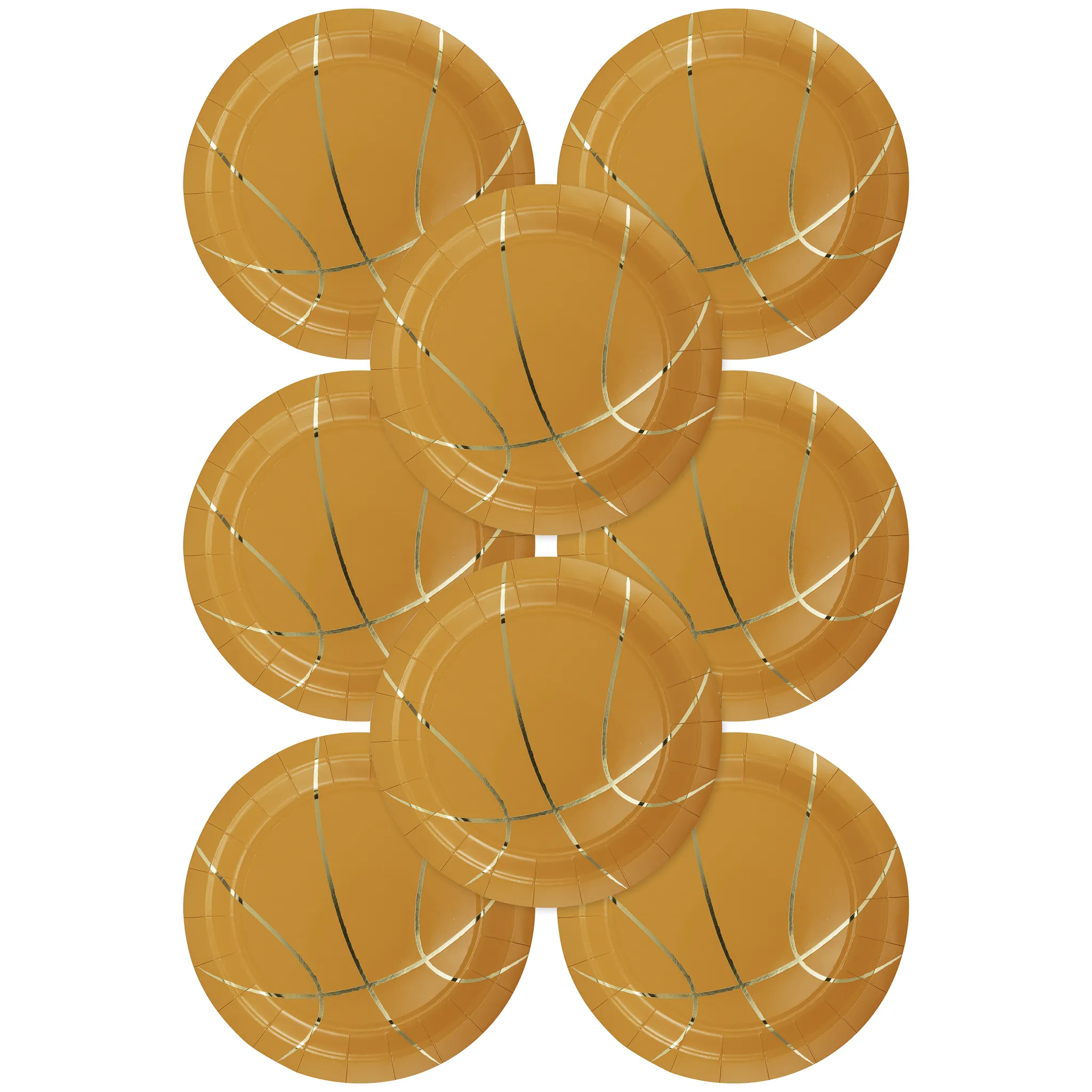 BBL1040 - 9" Basketball Paper Plate