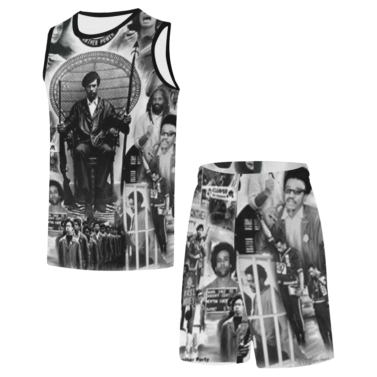 BLACK PANTHER PARTY Basketball Uniform