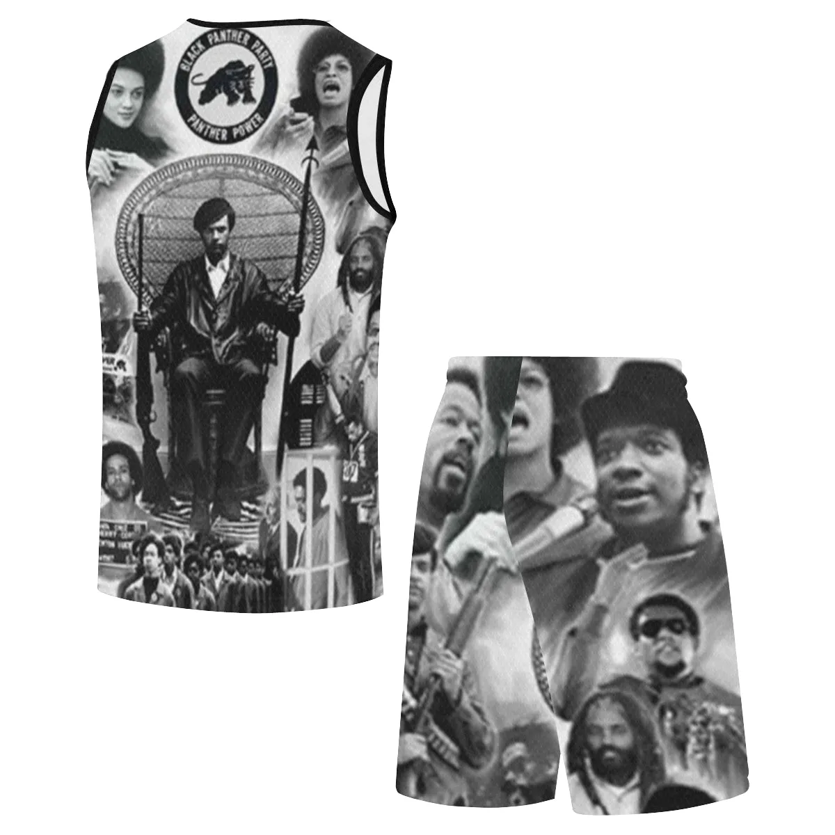 BLACK PANTHER PARTY Basketball Uniform