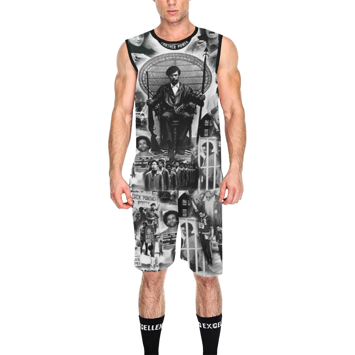 BLACK PANTHER PARTY Basketball Uniform