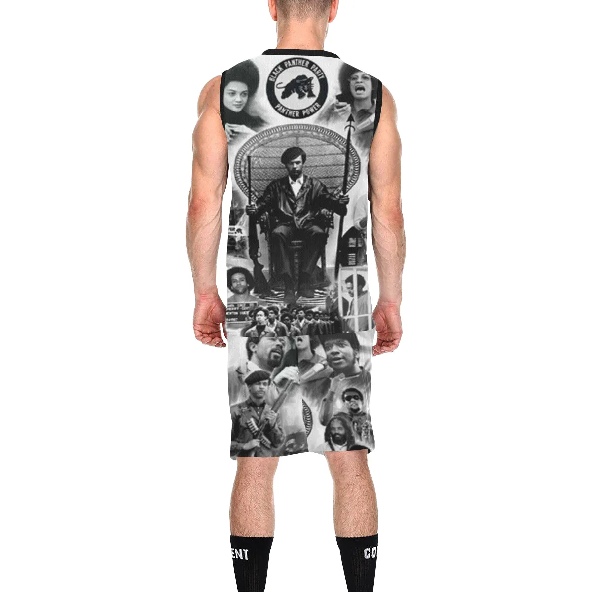 BLACK PANTHER PARTY Basketball Uniform