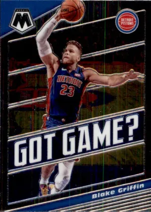 Blake Griffin, Got Game, 2019-20 Panini Mosaic Basketball NBA