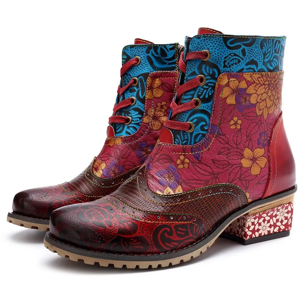 Blossom Boho Hippie Boots