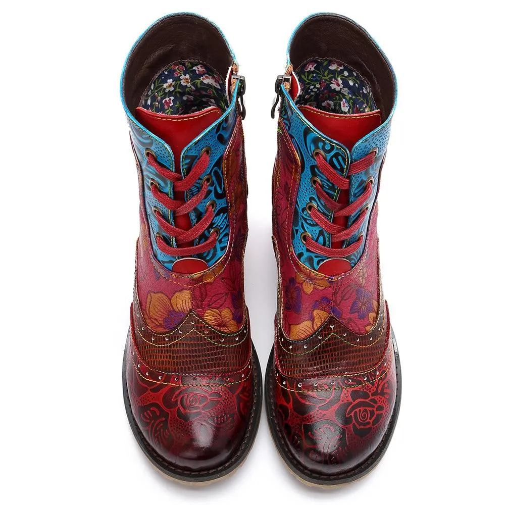 Blossom Boho Hippie Boots