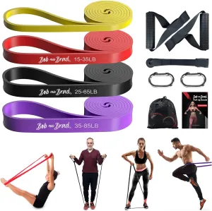 BOB AND BRAD Resistance Bands for Legs and Butt, Pull up Bands Set