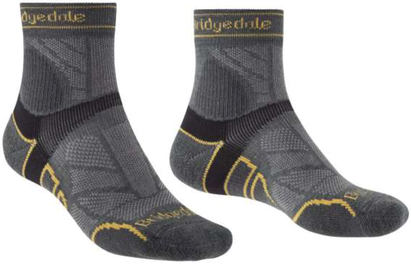 Bridgedale Men's Lightweight T2 Merino Run Mini-Crew Socks {BR-710199}