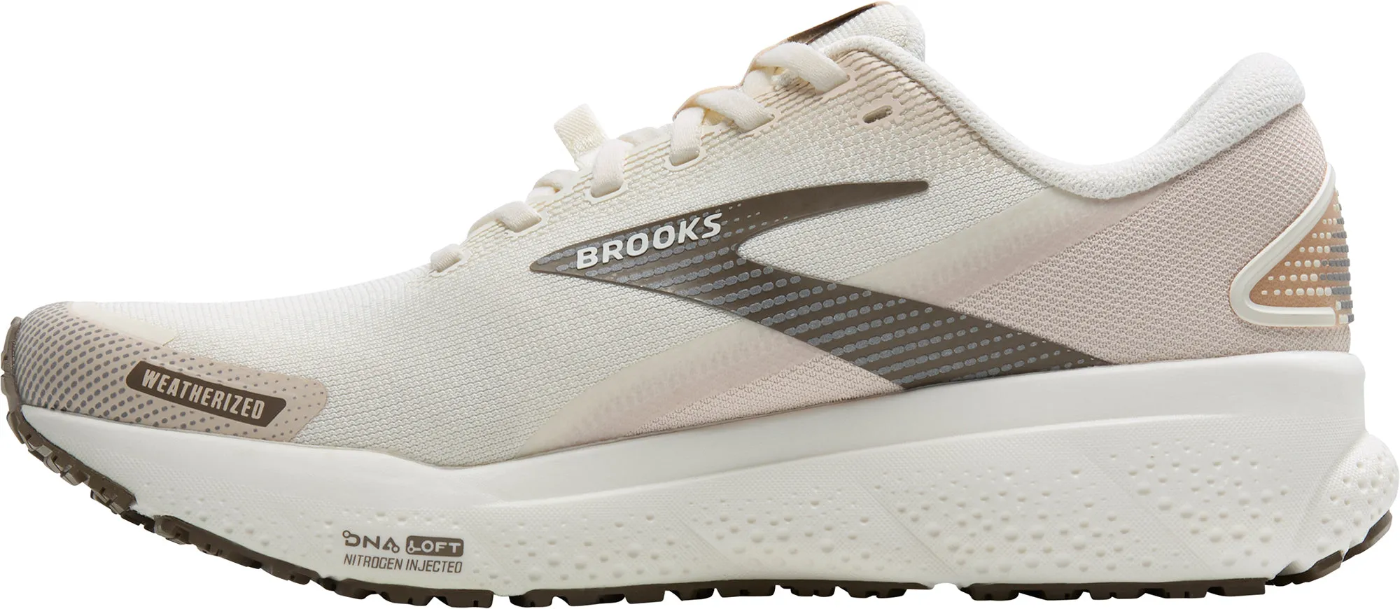 Brooks Ghost 16 Weatherized Womens Running Shoes - Cream