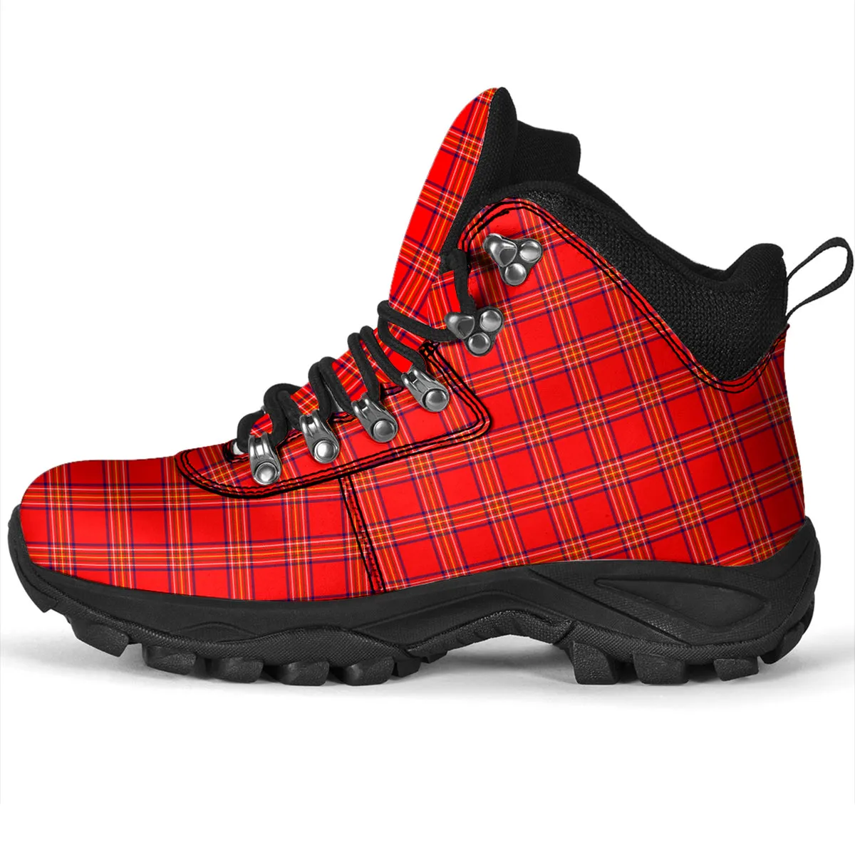 Burnett Modern Tartan Alpine Boots