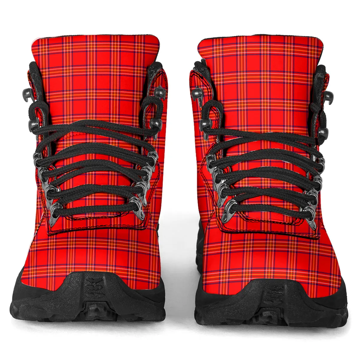 Burnett Modern Tartan Alpine Boots