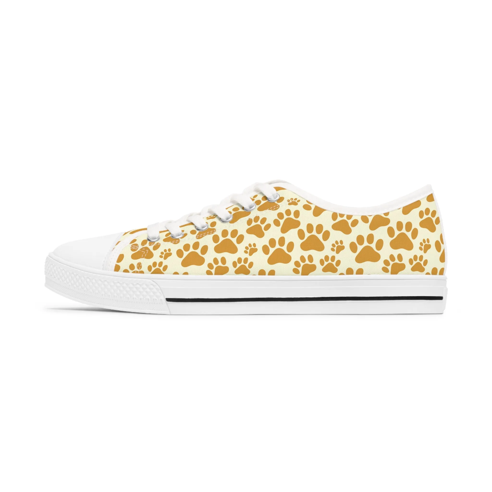 Cat Paw Women's Low Top Sneakers