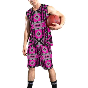 Chiefs Mountain Sunset Basketball Uniform