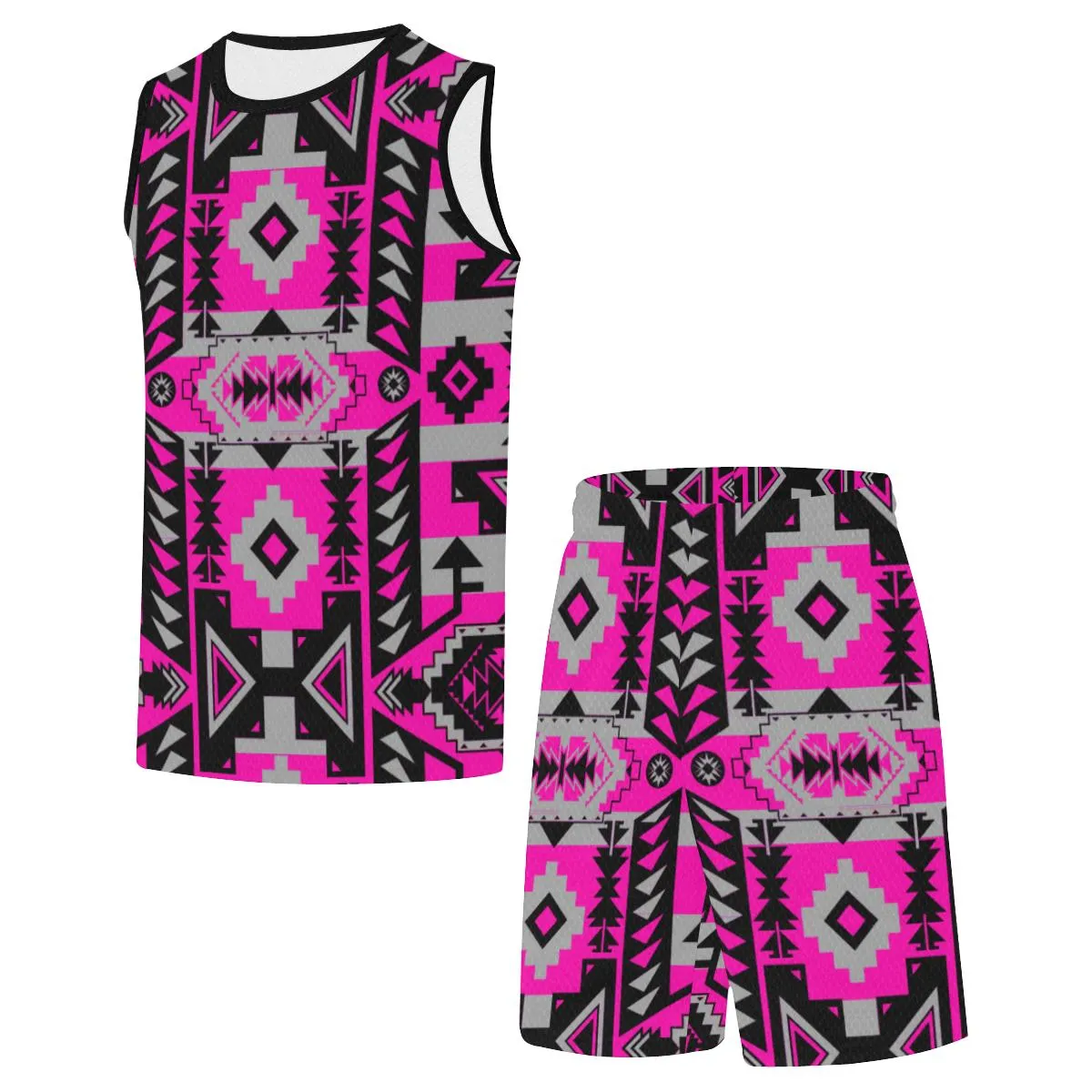 Chiefs Mountain Sunset Basketball Uniform