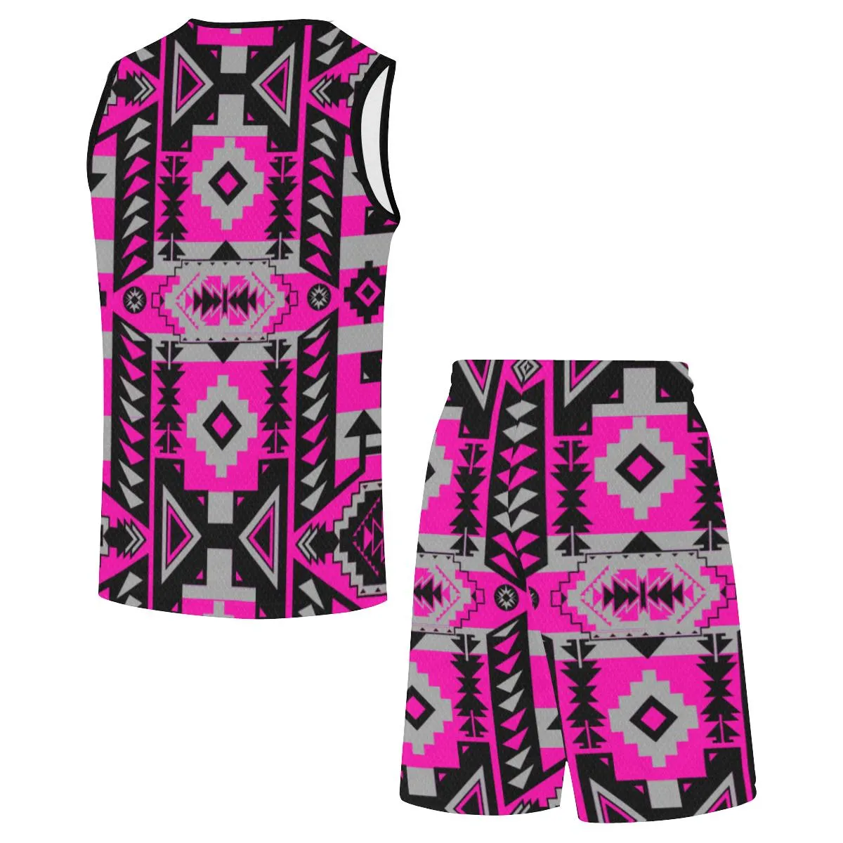 Chiefs Mountain Sunset Basketball Uniform