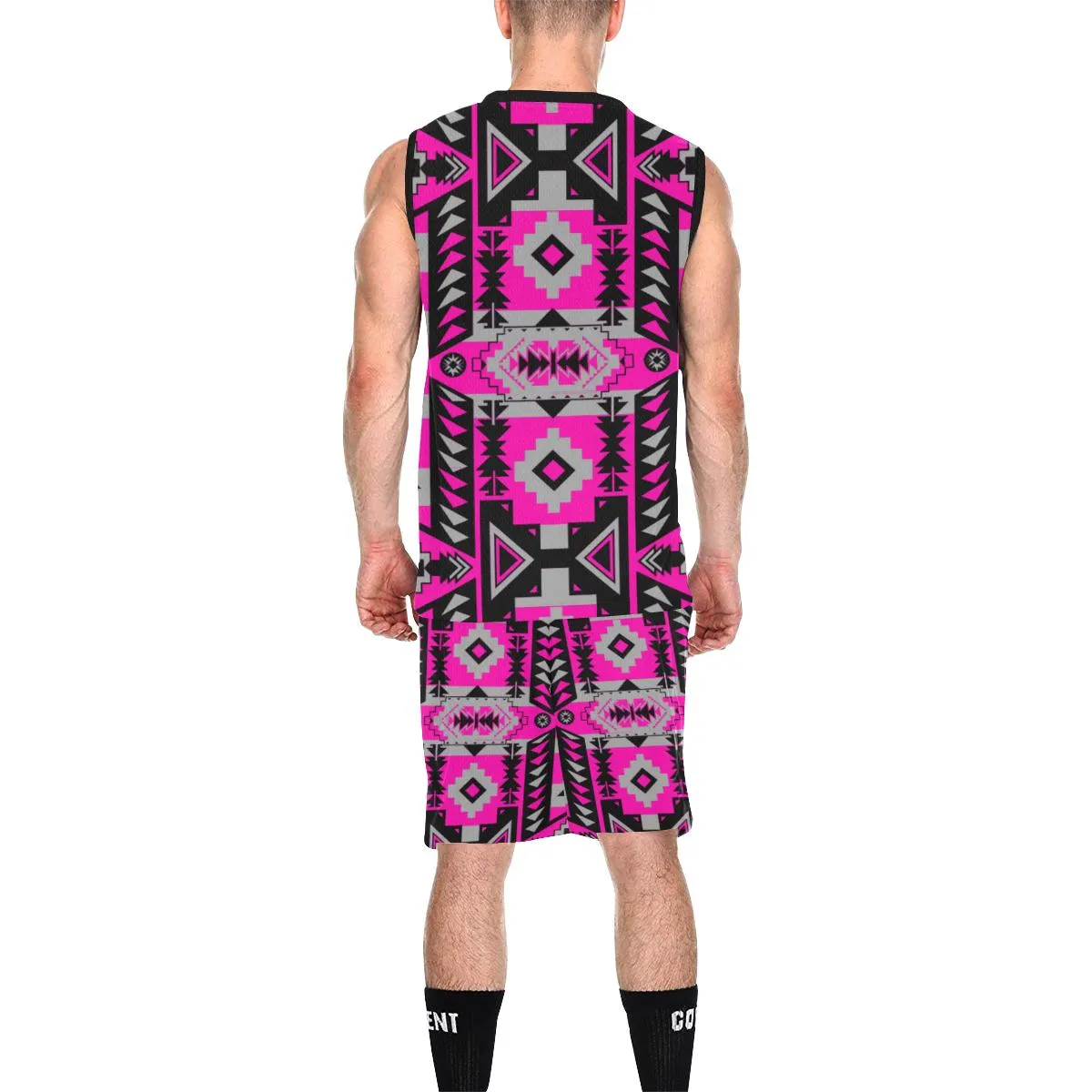 Chiefs Mountain Sunset Basketball Uniform