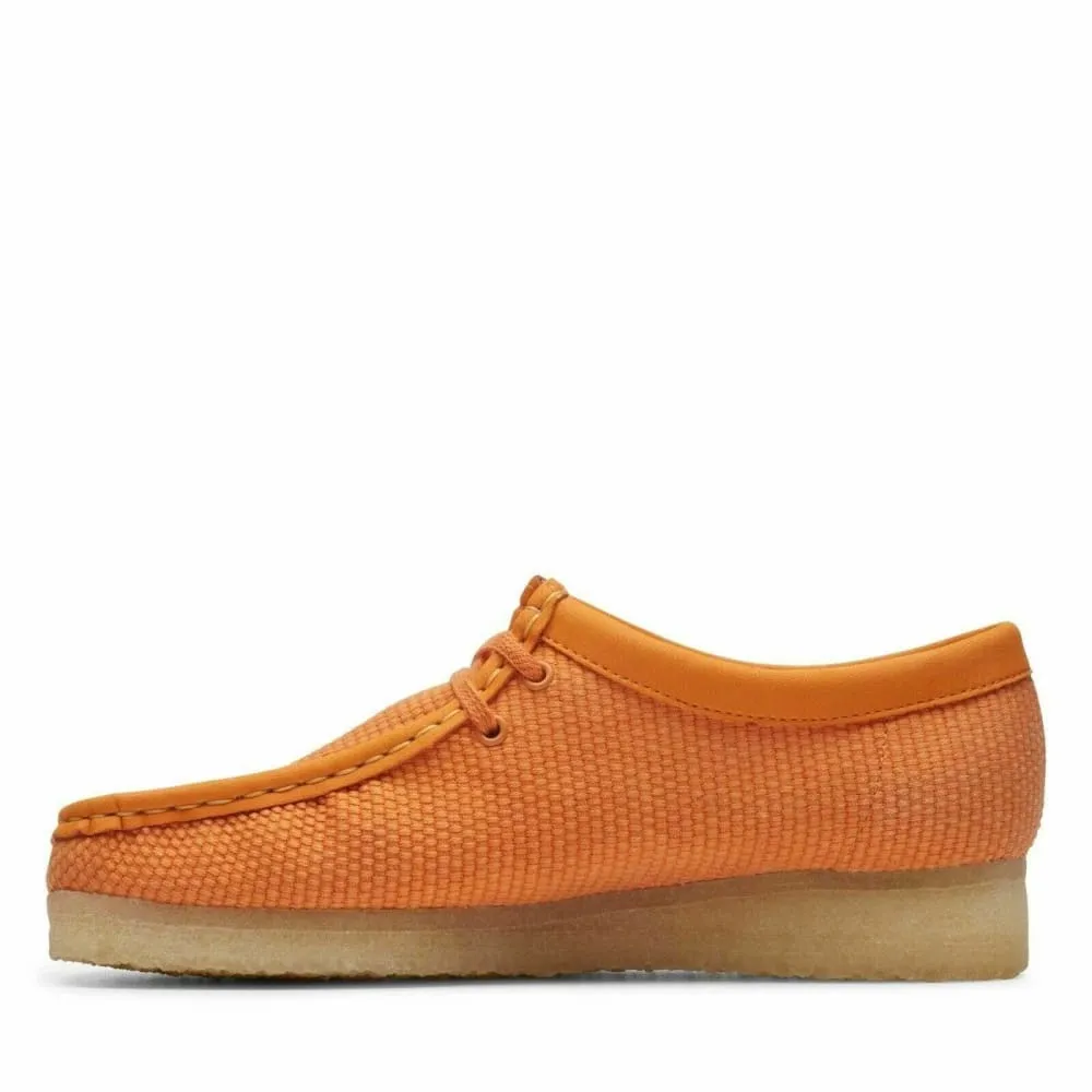 Clarks Originals Wallabee Low Men's Orange Textile 26150099