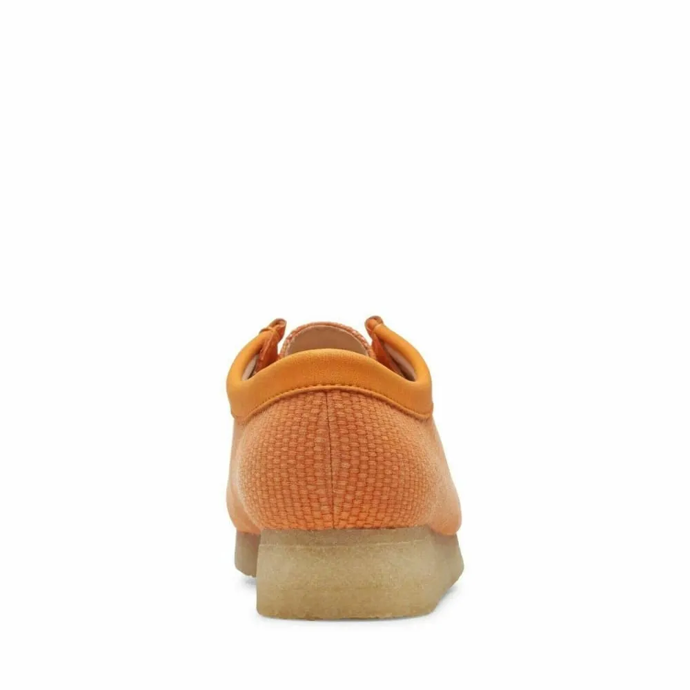 Clarks Originals Wallabee Low Men's Orange Textile 26150099