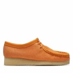 Clarks Originals Wallabee Low Men's Orange Textile 26150099