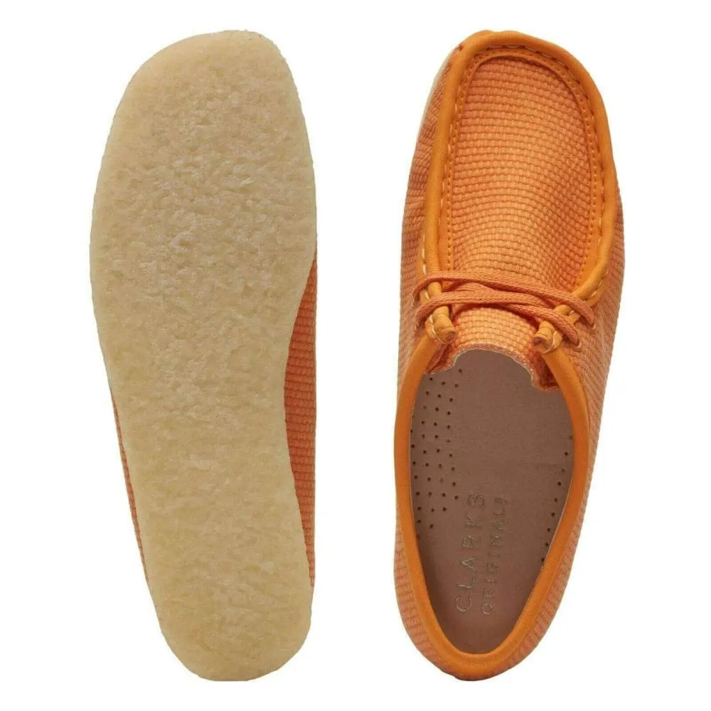 Clarks Originals Wallabee Low Men's Orange Textile 26150099